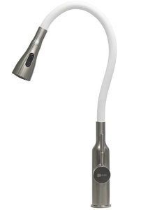 Смеситель для кухонной мойки Lemark Expert LM5082S-White