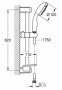 Душевой гарнитур Grohe New Tempesta 28593002