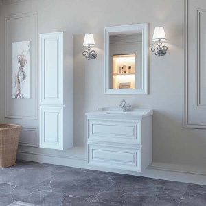 Тумба под умывальник Caprigo Ponza 70 13520-B231 / 90 13523-B231, 70, белый матовый