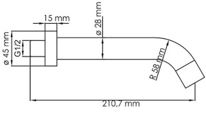 Излив Wasserkraft A084