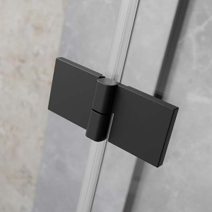 Душевая шторка на ванну Radaway Essenza Black PND II прозрачный