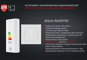Накопительный водонагреватель Royal Thermo RWH Aqua Inverter, 100 л