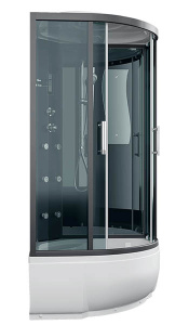 Душевая кабина Erlit ER5709TP-C24-RUS / ER5710TP-C24-RUS, 90x90, тонированный