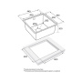 Кухонная мойка Paulmark AISI304 Lassan PM304444-BS