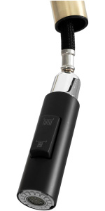 Смеситель для кухонной мойки Rea Soul Gold Black REA-B6205
