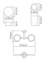 Стакан Wasserkraft K-28126 с мыльницей