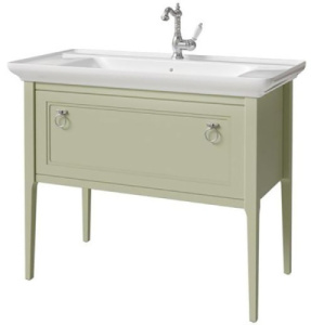 Тумба под умывальник Caprigo Jersey 75 34311-SF024 / 85 34312-SF024 / 105 34314-SF024, 105, зеленый