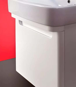 Тумба под умывальник Belux Варшава НП 45-01 / 55-01 / 60-01, 45, белый глянец
