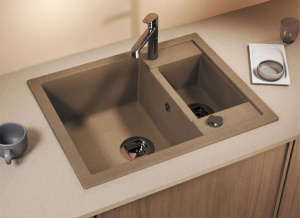Кухонная мойка Tolero Classic R-109, 62х50, белый