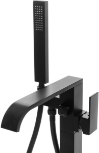 Смеситель для ванны Rea Carat Black REA-B5423 напольный
