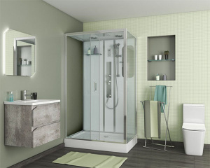 Душевая кабина Niagara NG-6012-01GQL / NG-6012-01GQR, 120х80, прозрачный