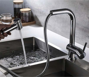 Смеситель для кухонной мойки Ledeme L6055