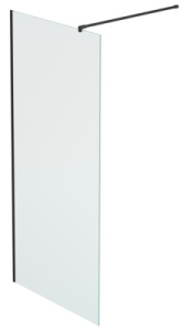 Душевое ограждение Benetto BEN-602_BL_C, 100х200, прозрачный