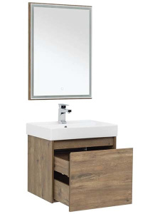 Комплект мебели Aquanet Nova Lite 60 / 75 1+1 ящик дуб рустикальный, 60, дуб рустикальный