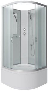Душевая кабина Niagara Classic NG-2307-14BK / NG-2308-14BK / NG-2309-14BK, 100х100, матовый