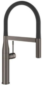 Смеситель для кухонной мойки Grohe Essence 30294A00 / 30294AL0, темный графит глянец