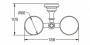 Стакан Rose RG1122Q двойной