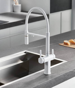Смеситель для кухонной мойки Rose R358C под фильтр