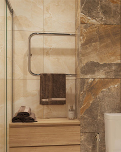 Полотенцесушитель Gloss&Reiter Standart P П (1") боковое подключение, 50х60 1 дюйм
