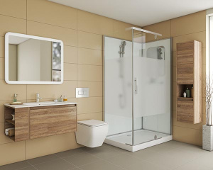 Душевая кабина Grossman GR172QL / GR172QR, 120х80 L, прозрачный с матовой вставкой
