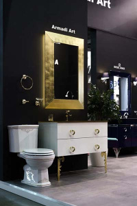 Зеркало Boheme Chelsea 554 золото поталь