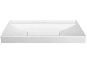 Умывальник Belux Триумф 600 / 700 / 850 / 1000 / 1200 белый матовый Solid Surface, 100х50