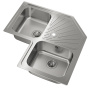 Кухонная мойка Teka ANGULAR 2B POLISHED 10118005