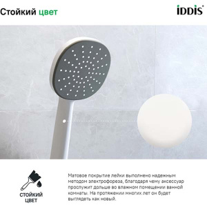 Душевая лейка Iddis Optima Home OPH1FW9i18