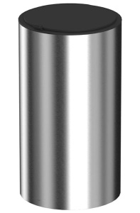 Мусорное ведро Whitecross Ergo ER2290NIB, 4 л, никель брашированный