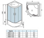 Душевая кабина WeltWasser WW500 Emmer 13555-2