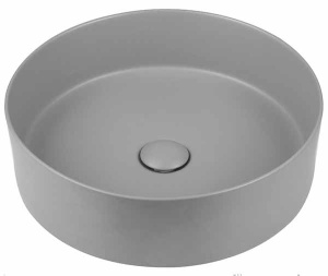 Умывальник Vincea VBS-216 MB / VBS-216 MG, 39х39, черный матовый