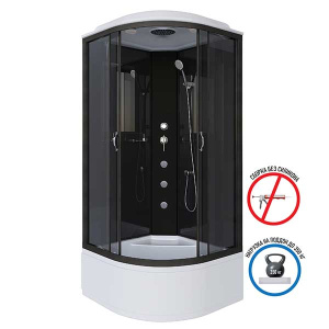 Душевая кабина Niagara Classic NG-6508-14G, 90х90, тонированный