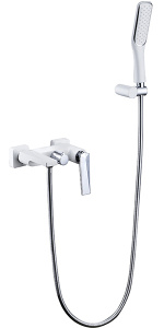 Смеситель для ванны Boheme Venturo 373-W белый / хром