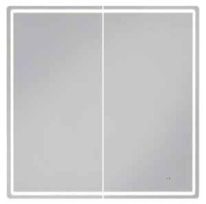 Шкаф-зеркало Vigo Geometry Classic 800 / 1000, 80х80, белый