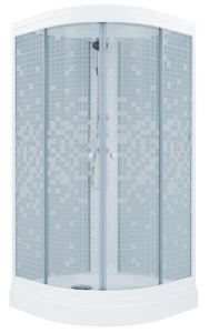 Душевая кабина Triton Стандарт А3 мозаика, 100х100, мозаика