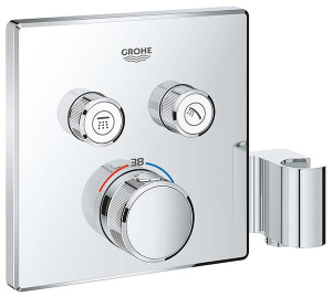 Смеситель встраиваемый Grohe Grohtherm SmartControl	29125000 термостатический, хром