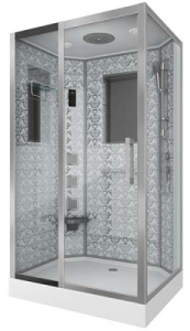 Душевая кабина Niagara NG-7711WL / NG-7711WR, 120х90 L, прозрачный