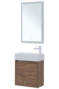 Комплект мебели Aquanet Nova Lite 50 1 дверь дуб рустикальный