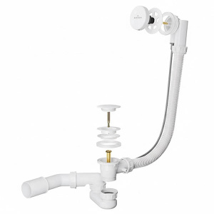 Сифон для ванны Roxen R70A-W полуавтомат