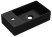 Умывальник Wellsee WC Area 321805000 / 321808000, 41х23 L, черный матовый