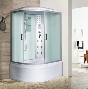 Душевая кабина River Dunay XL 44 MT асимметричная, 110х80, матовый