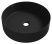 Умывальник Wellsee Coax 323505000 / 323508000 / 323511000, 40х40, черный матовый
