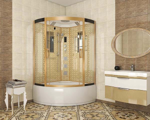 Душевая кабина Niagara NG-7744G, 120х120, прозрачный