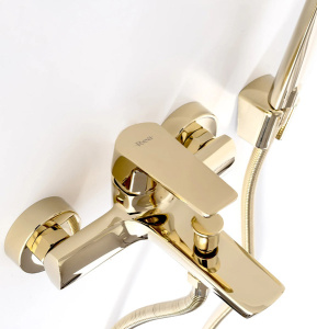 Смеситель для ванны Rea Rusel Gold REA-B2034