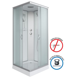Душевая кабина Niagara NG-1101-14, 90х90, матовый