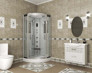 Душевая кабина Niagara NG-7715W, 90х90, прозрачный
