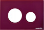 Tece Лицевая панель Loop 9240679 (рубиновый Alape) фото 1