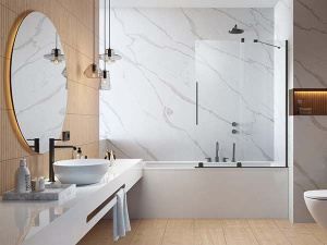 Душевая шторка на ванну Radaway Furo Brushed GunMetal PND II Door