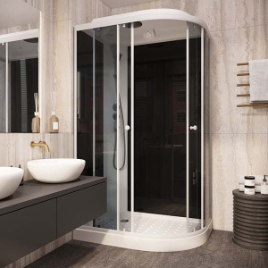 Душевая кабина Parly EC1231, 120х80, тонированный