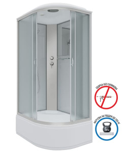 Душевая кабина Niagara NG-2310-14 R / L, 120х80 R, матовый